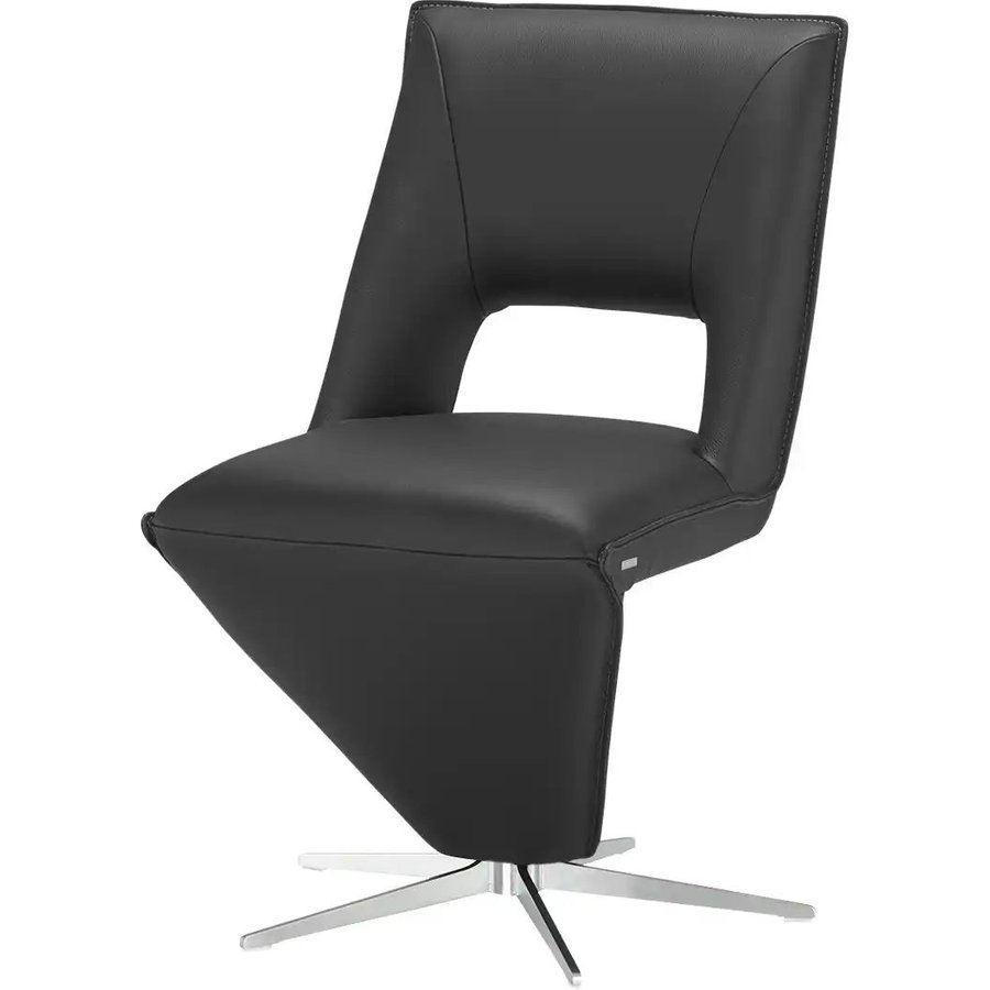 KOINOR Polsterstuhl drehbar Merlin, schwarz