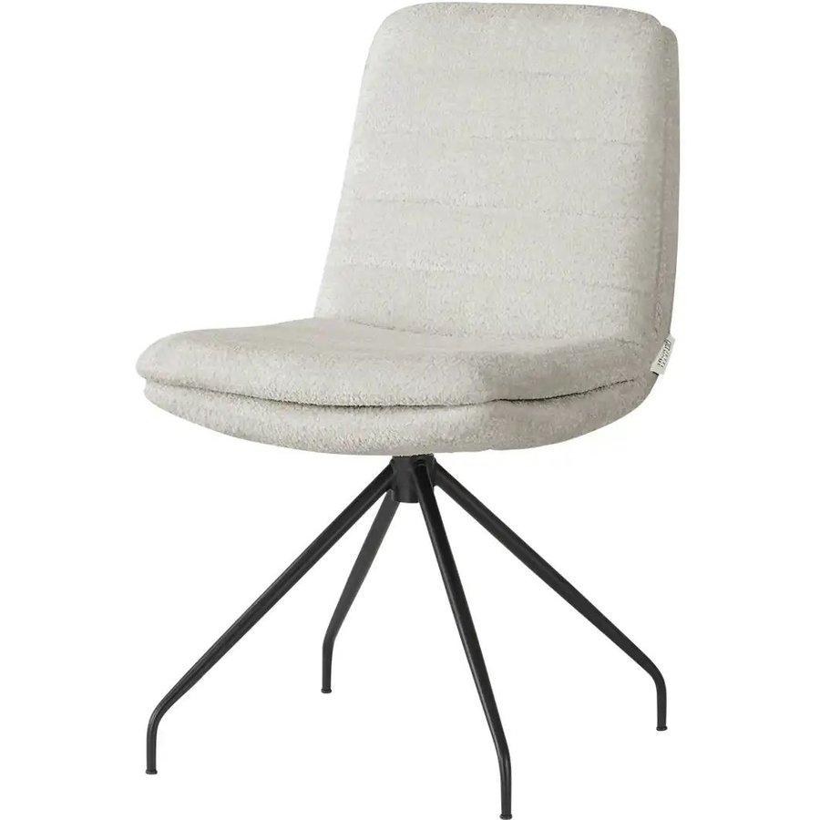 Jette Home Polsterstuhl Ferro, weiß