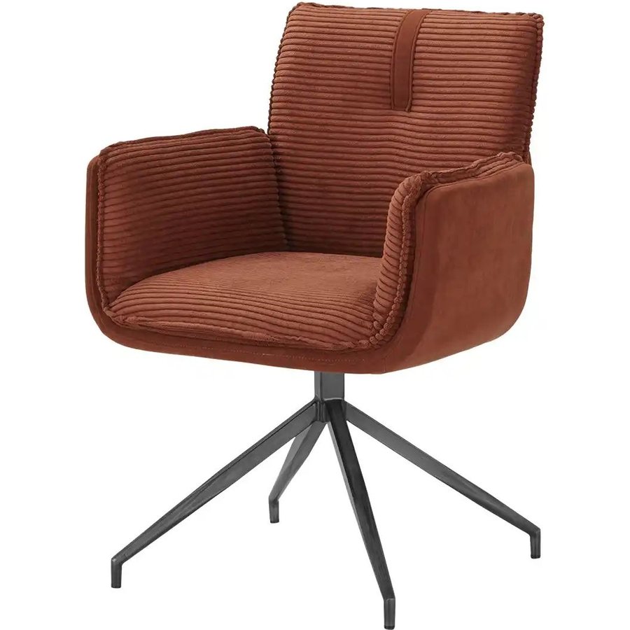 uno Esszimmerstuhl drehbar Gloria, orange