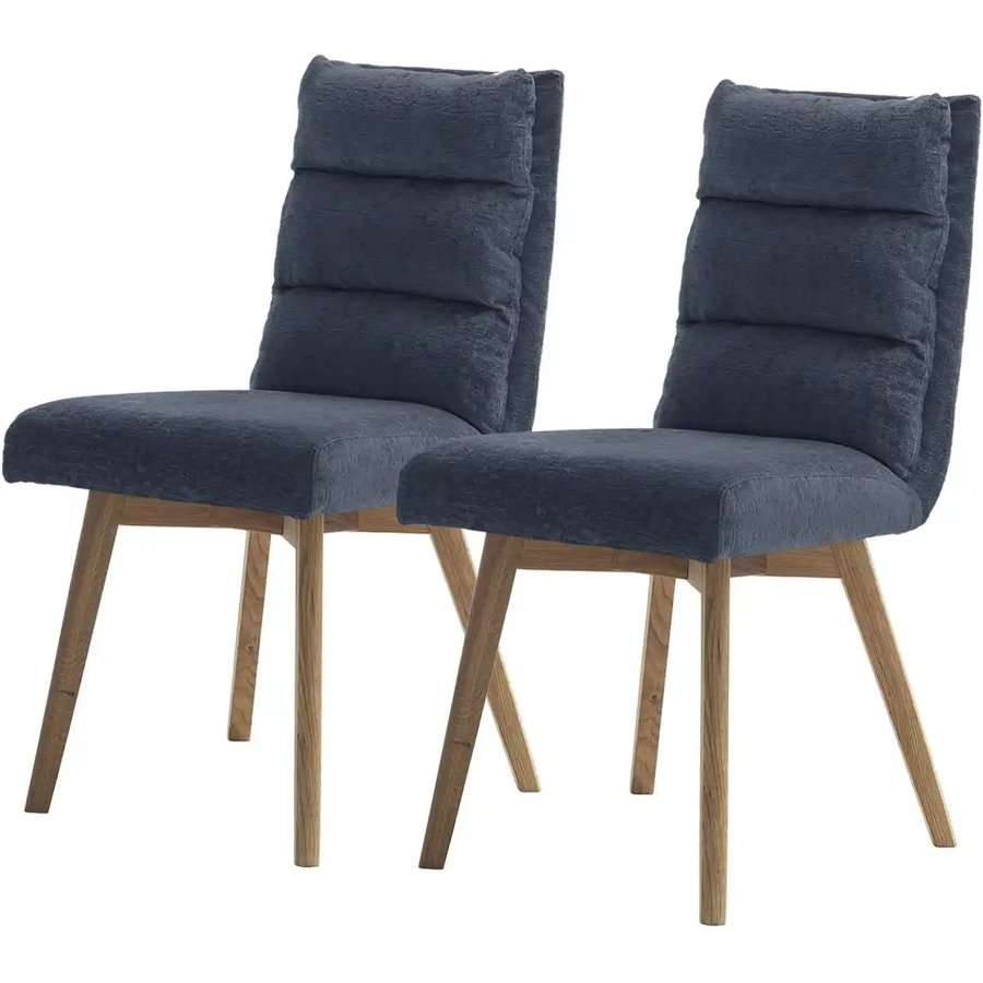 Woodford Esszimmerstuhl im 2er Set Kalama, blau
