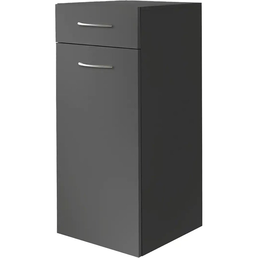 Kommode mit Wäschebox Multischrank-System, grau