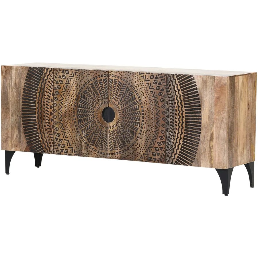 Sideboard Sierra, holzfarben