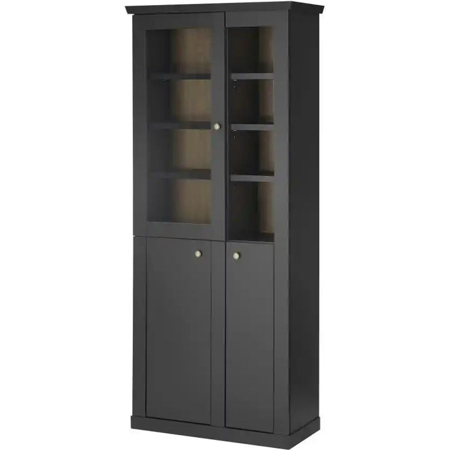 Vitrine Lynn, schwarz
