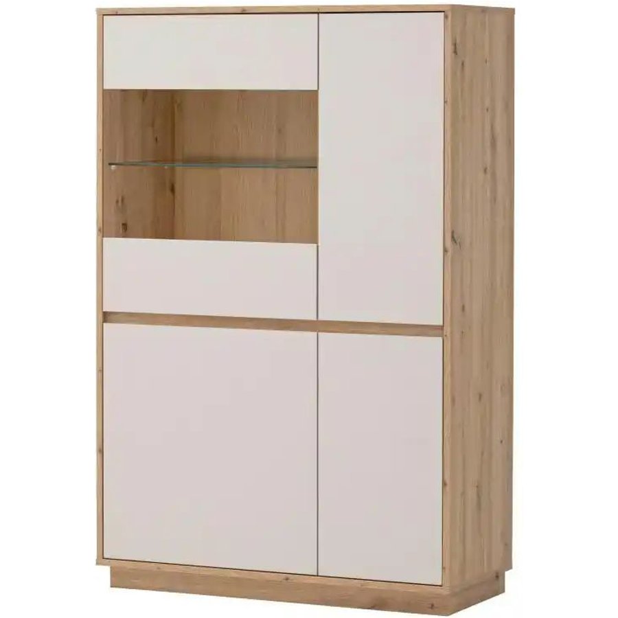 Vitrine Solara, braun