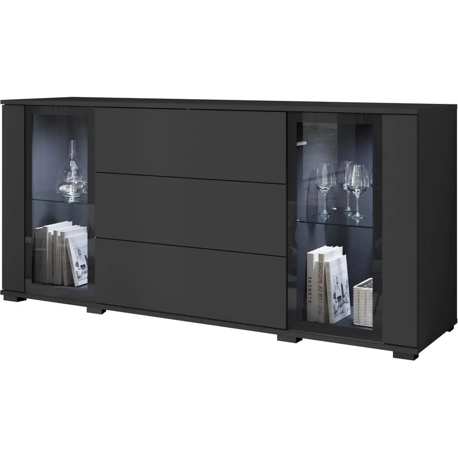 Sideboard Caro, schwarz