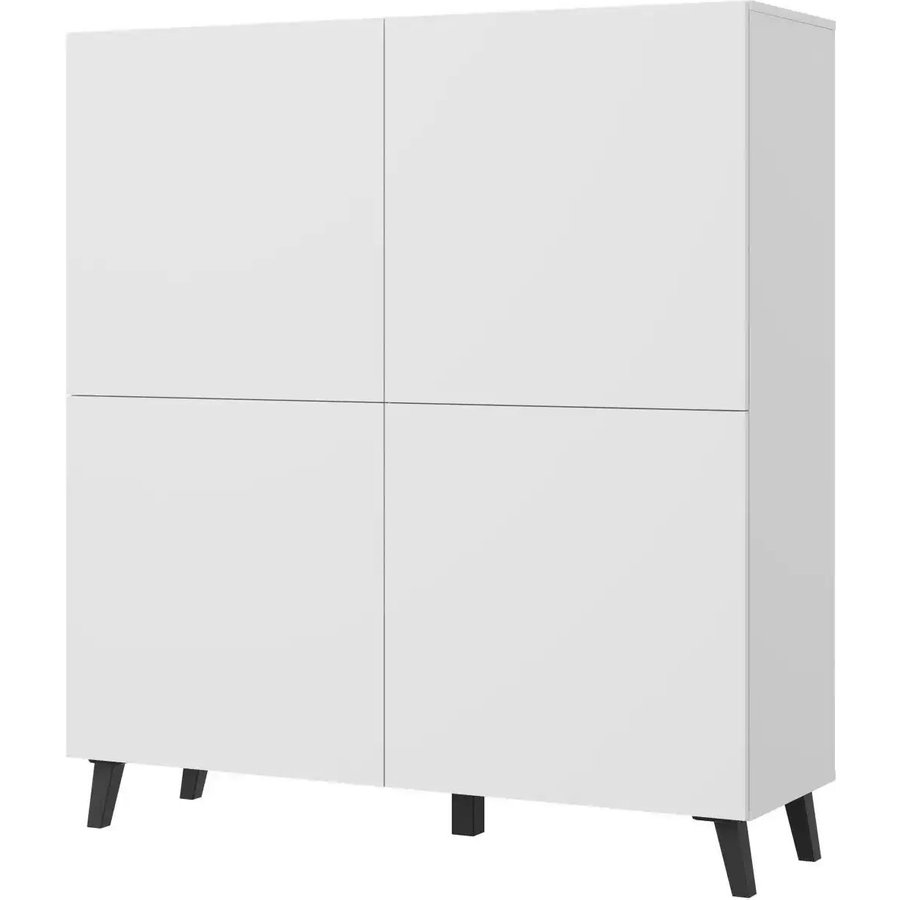 Highboard, weiß