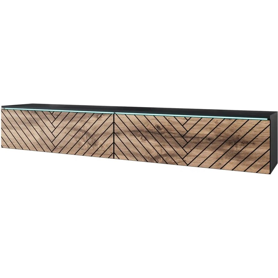Lowboard Breno, schwarz