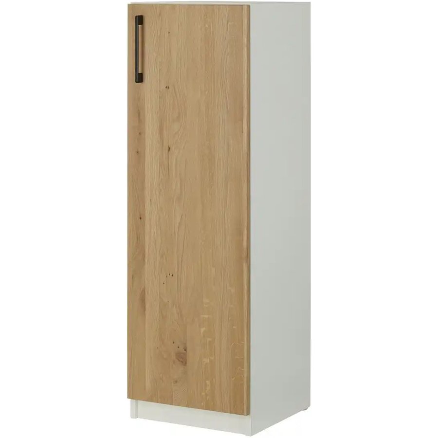 Aktenschrank mit Massivholzfront SOLIDLine, weiß
