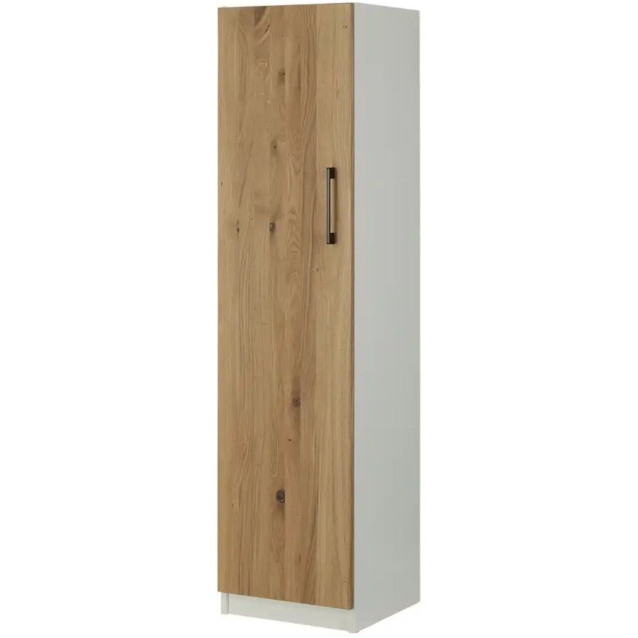 Aktenschrank mit Massivholzfront SOLIDLine, weiß