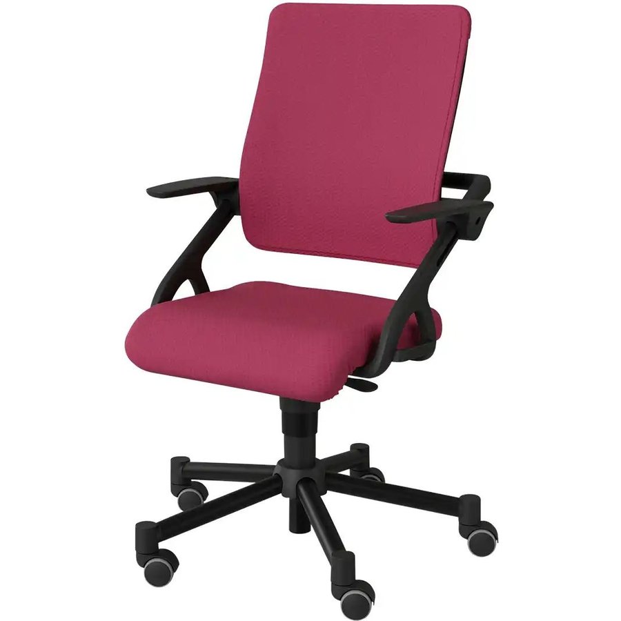 PAIDI Kinder- und Jugenddrehstuhl Tio Black, rosa/pink