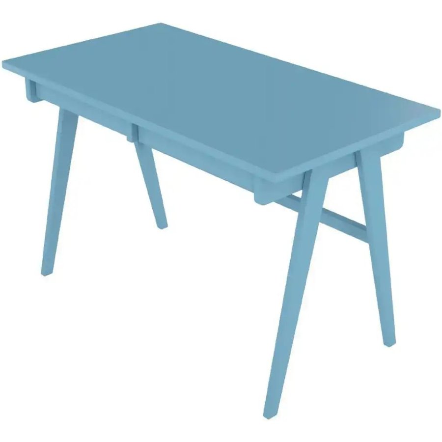 Schreibtisch, blau