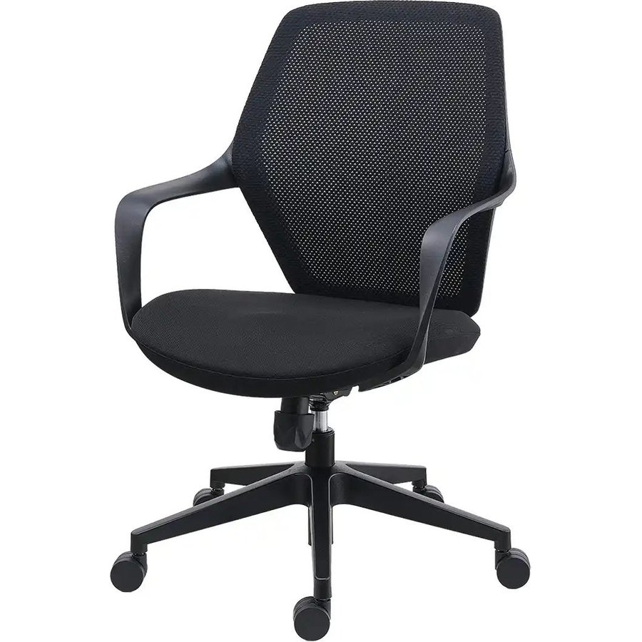 Büro-Drehstuhl, schwarz