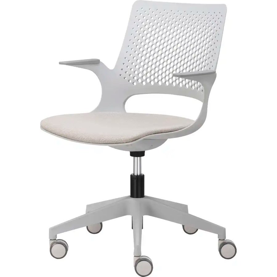 Büro-Drehstuhl, weiß