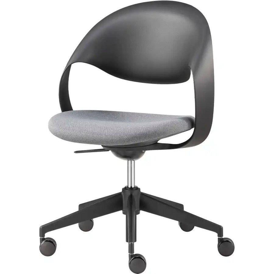 Büro-Drehstuhl, schwarz