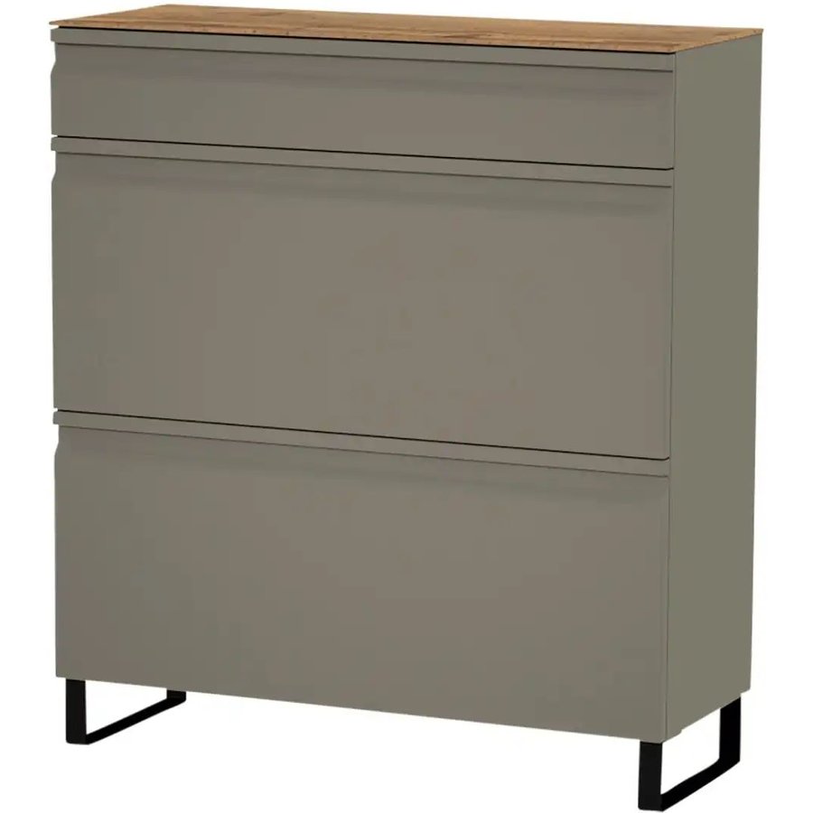 Wohnwert Schuhschrank Leo, grau