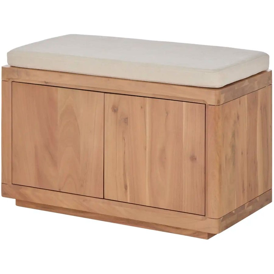 Garderobenbank Zuma, holzfarben