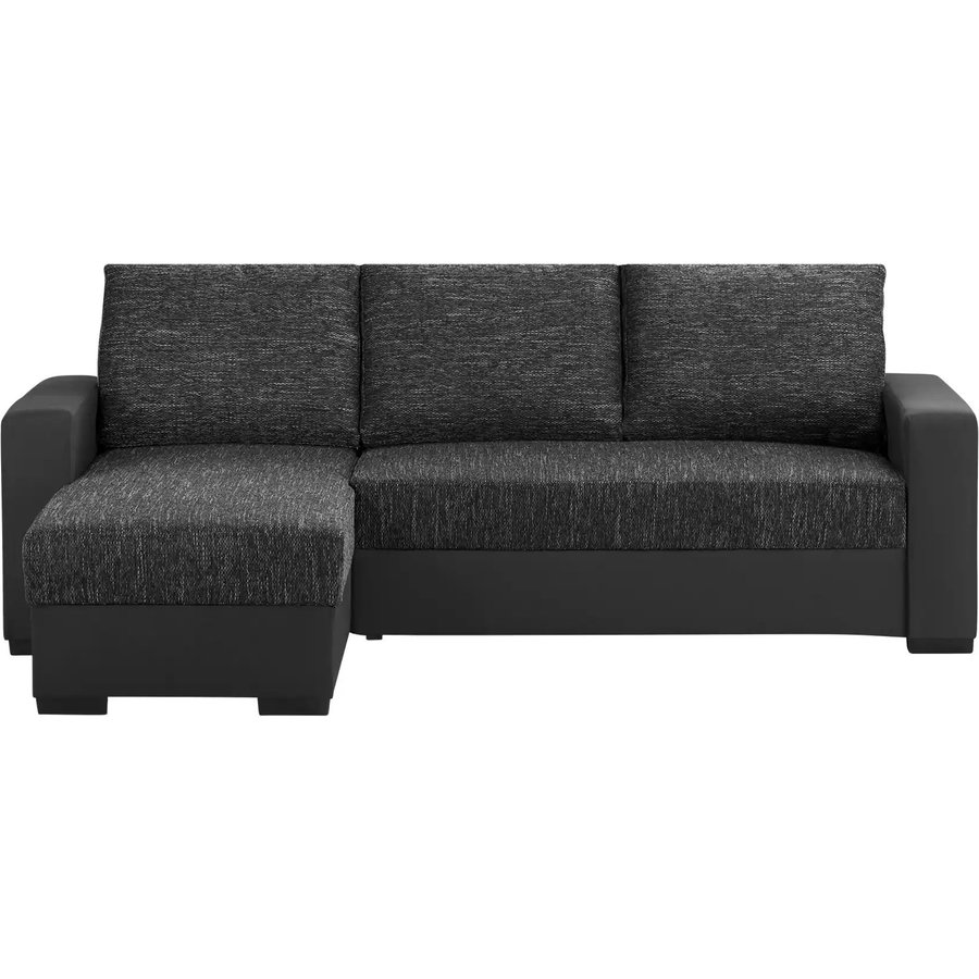 Ecksofa Navarra, schwarz