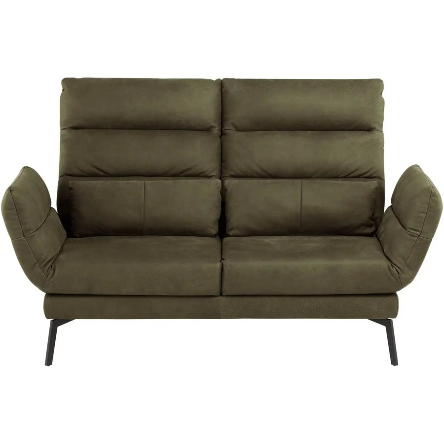 Max Schelling Sofa 2-sitzig aus Echtleder Sentence Komfort, grün