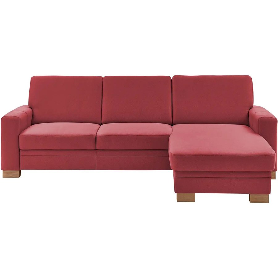 meinSofa Ecksofa Uli-S, rot