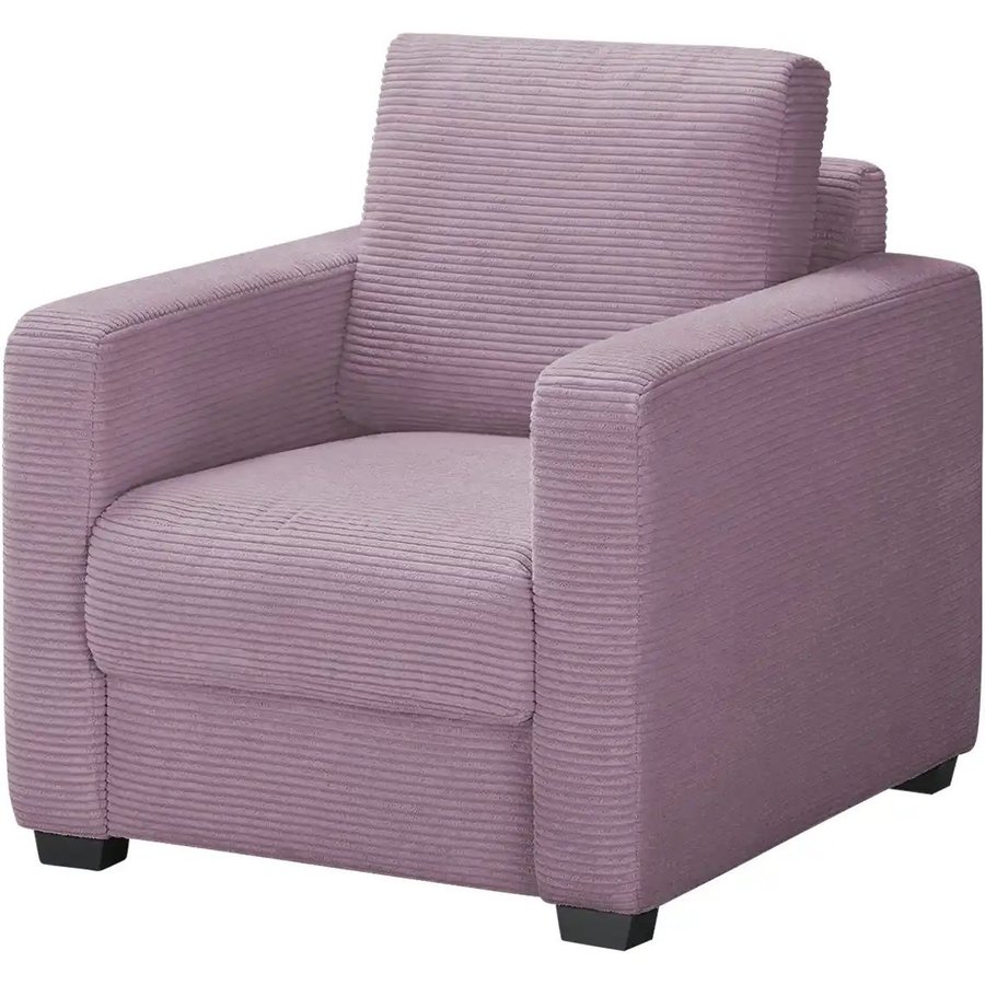 bobb Sessel mit Boxspringpolsterung Lisa de Luxe, lila/violett