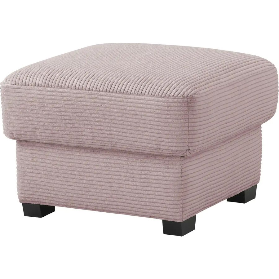 bobb Hocker mit Boxspringpolsterung Lisa de Luxe, rosa/pink