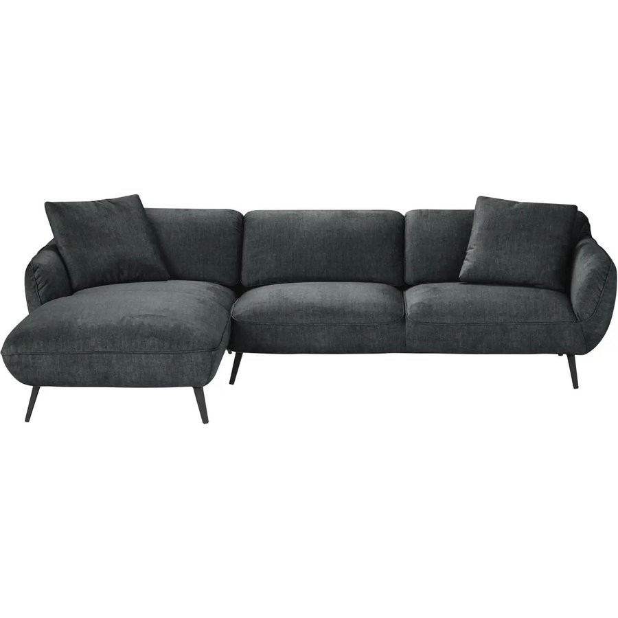 pop Ecksofa Ventus, schwarz