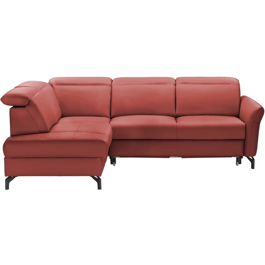 uno Ecksofa Basel, rot