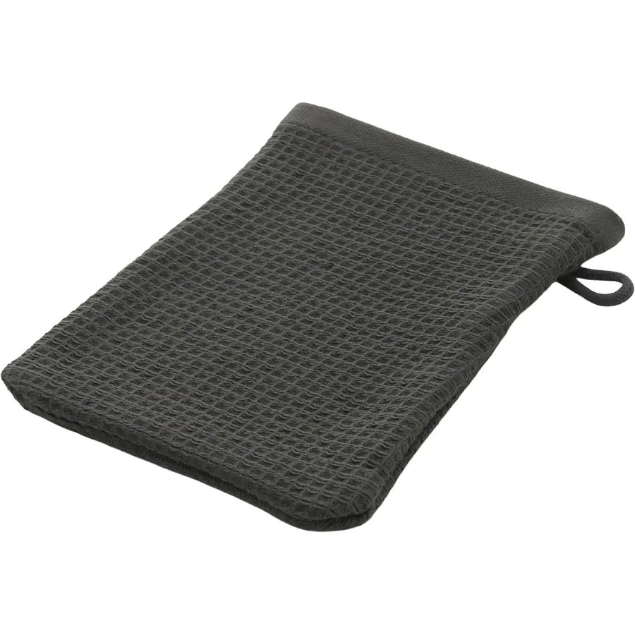 como Waschhandschuh Soft Waffle, grau