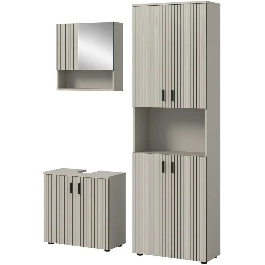 Badkombination, beige