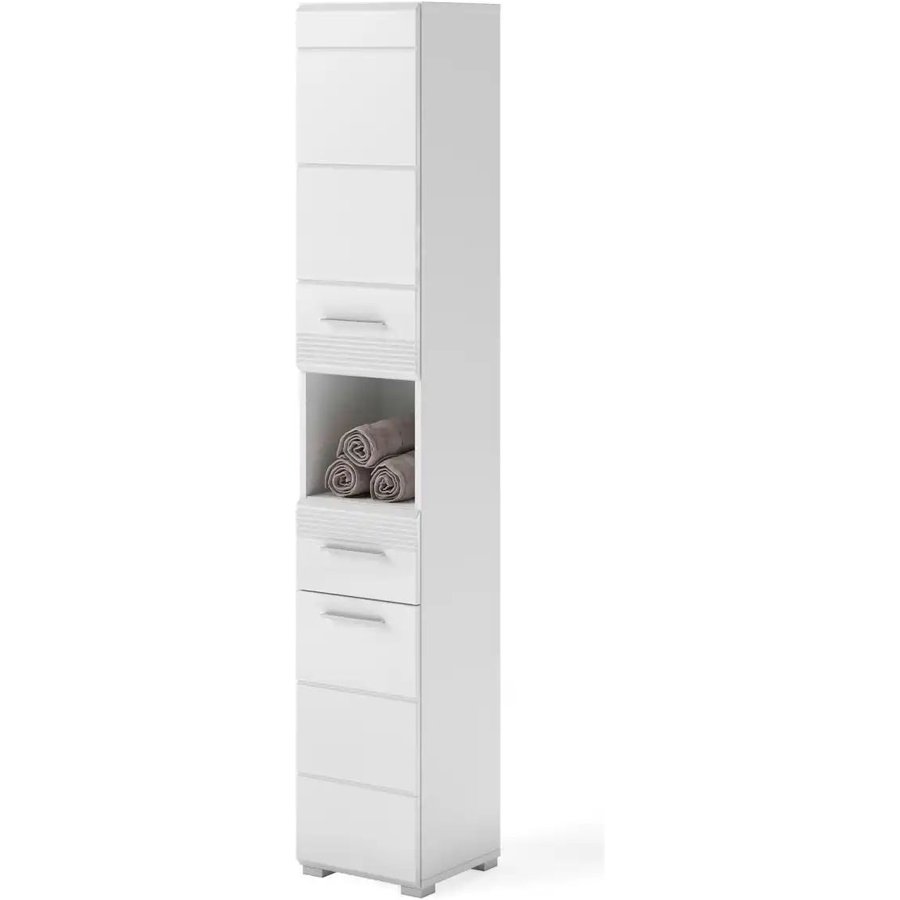 Hochschrank, weiß