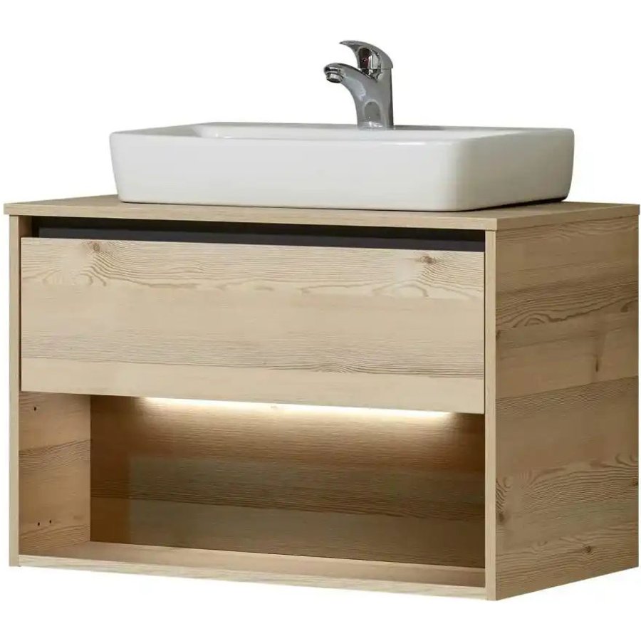 Waschtischkombination Dillinger See, holzfarben