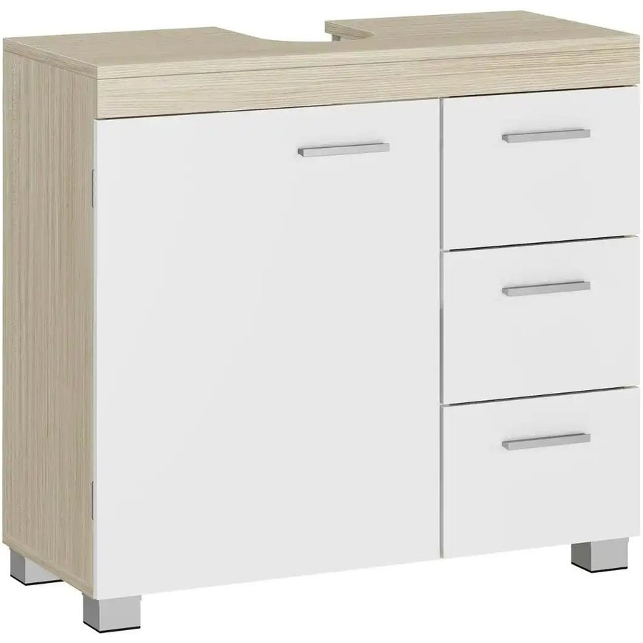 Waschbeckenunterschrank Colten, weiß