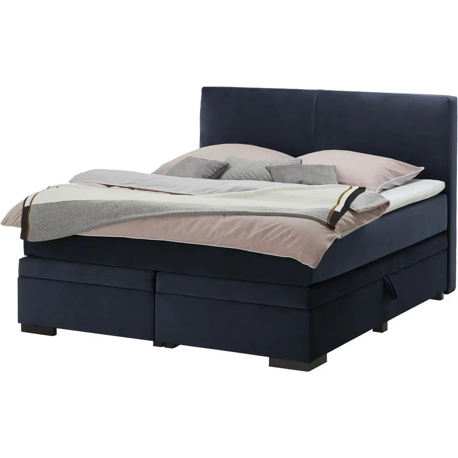 Boxi Boxspringbett mit Bettkasten Boxi Classic, blau