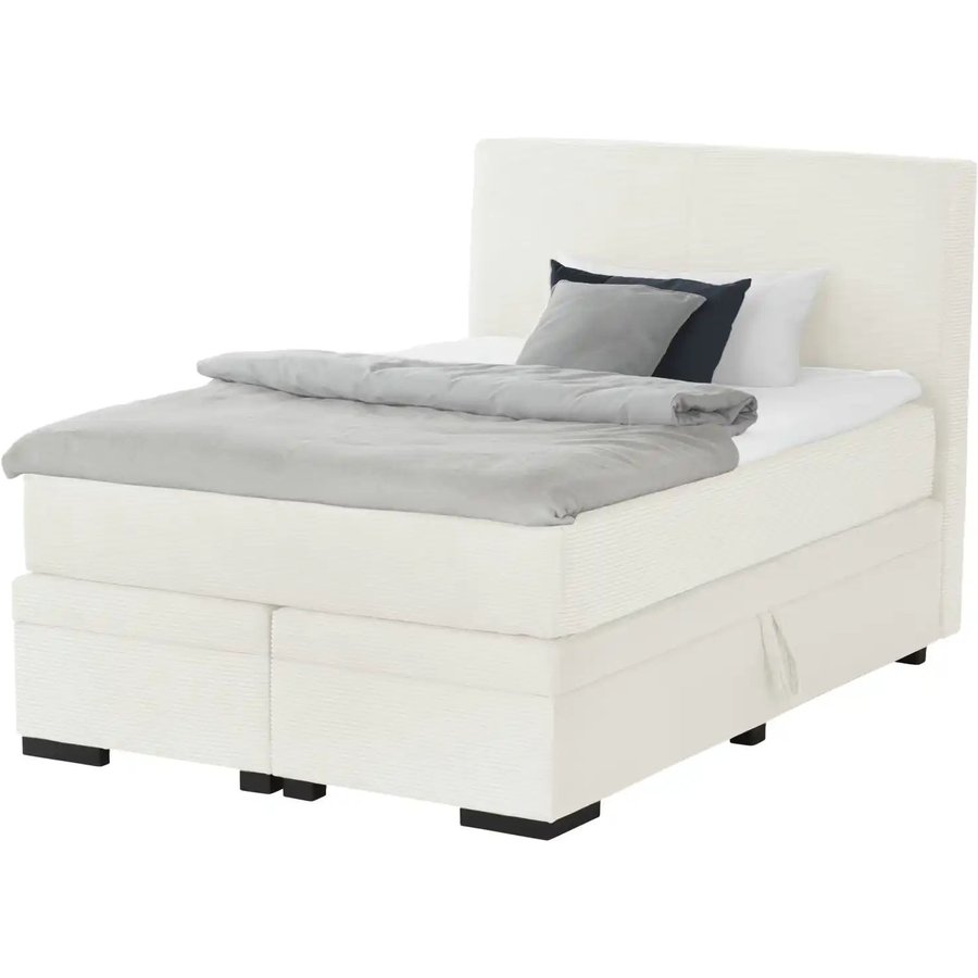 Boxi Boxspringbett mit Bettkasten Boxi Classic, creme