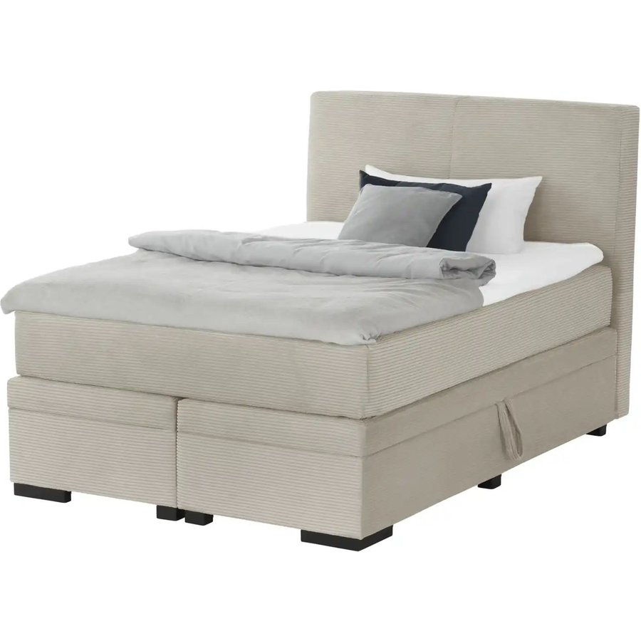 Boxi Boxspringbett mit Bettkasten Boxi Classic, beige