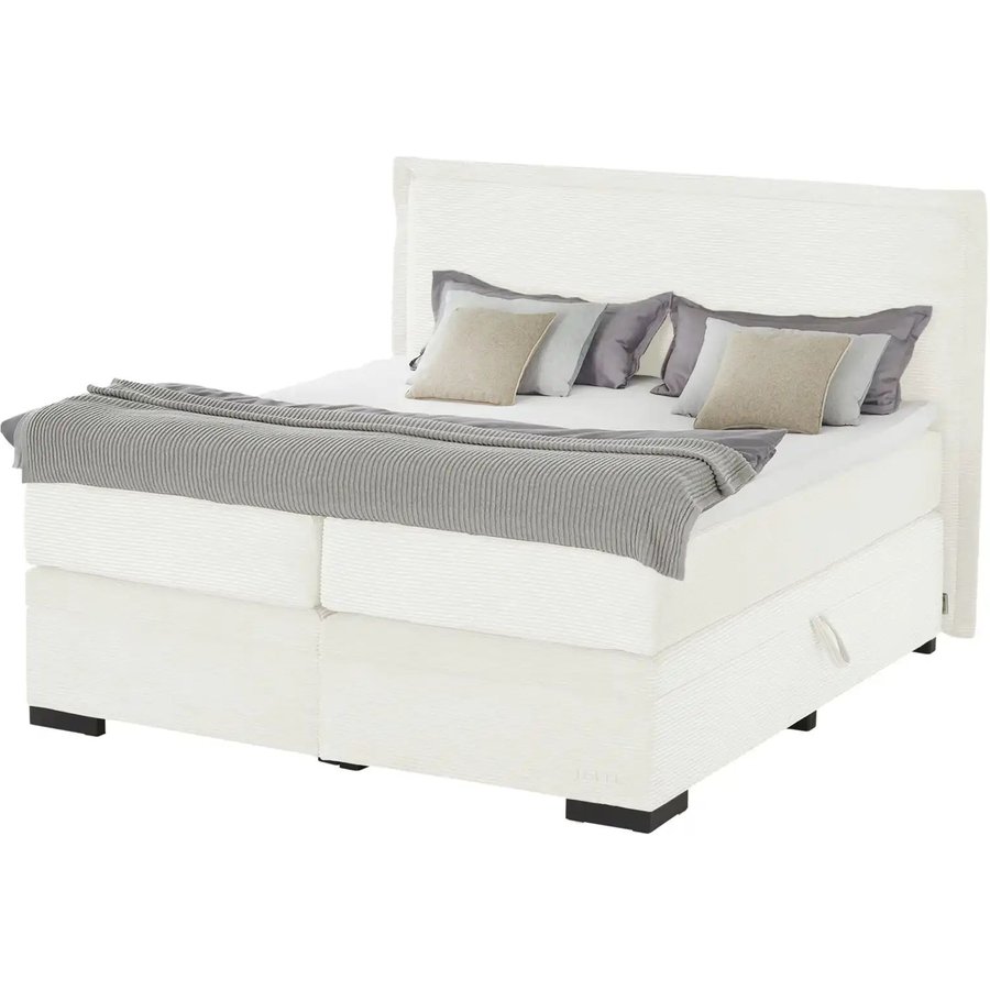 Jette Home Boxspringbett mit Bettkasten Adapt, creme