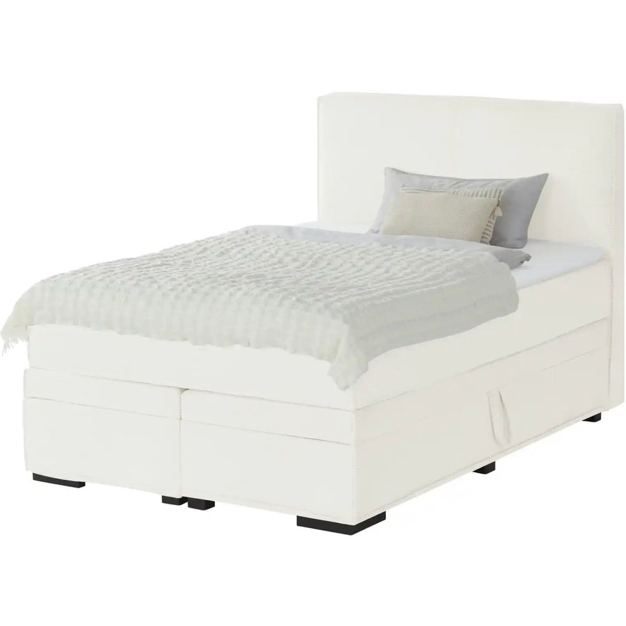 Boxi Boxspringbett mit Bettkasten Boxi Urban, creme