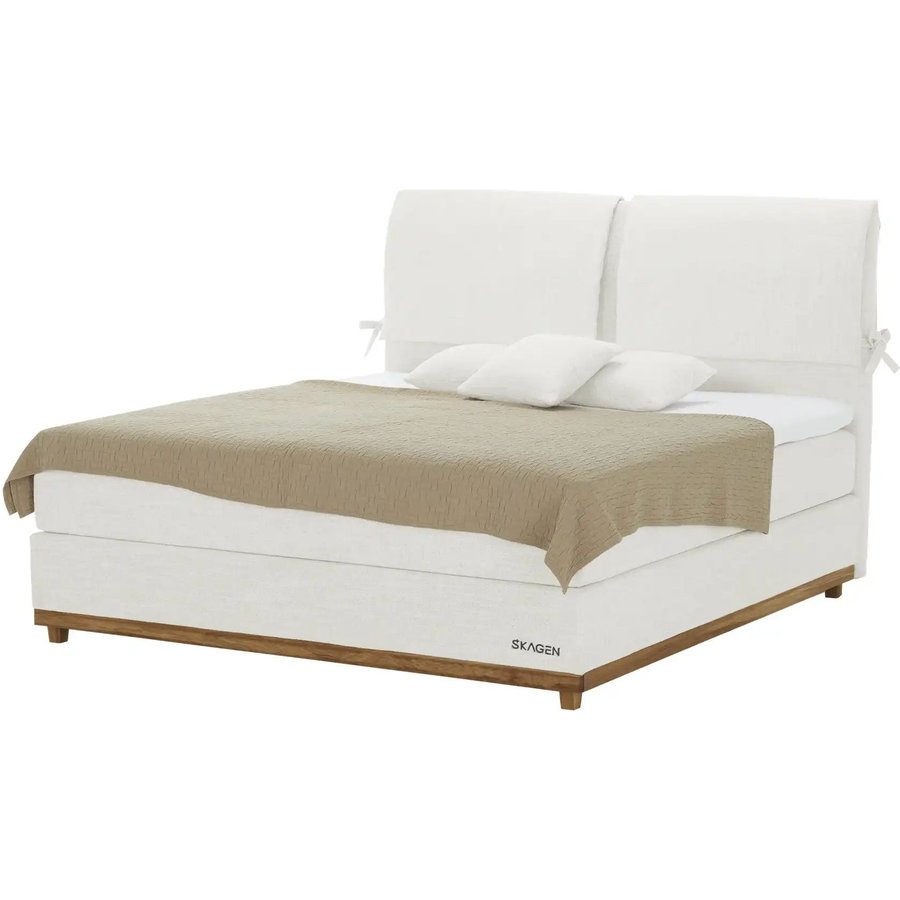 SKAGEN STUDIO Boxspringbett Sild, creme
