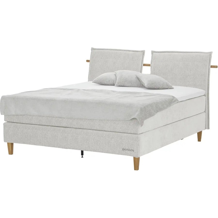 SKAGEN STUDIO Boxspringbett Voodie, beige