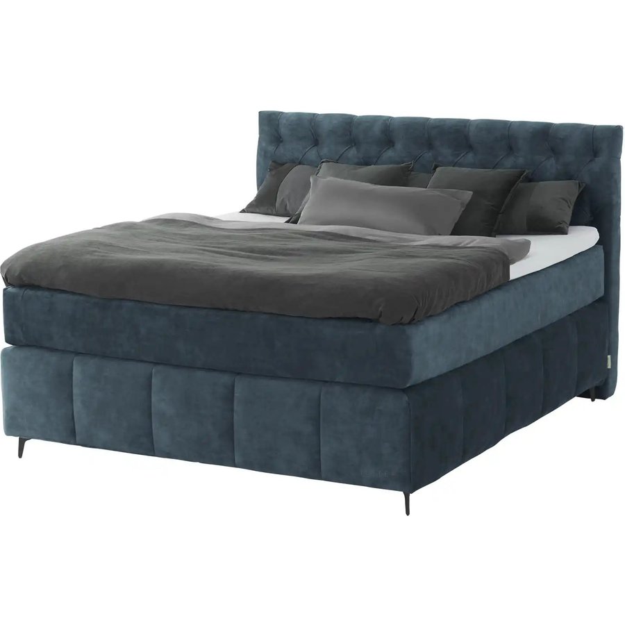 Jette Home Boxspringbett Glam New, blau
