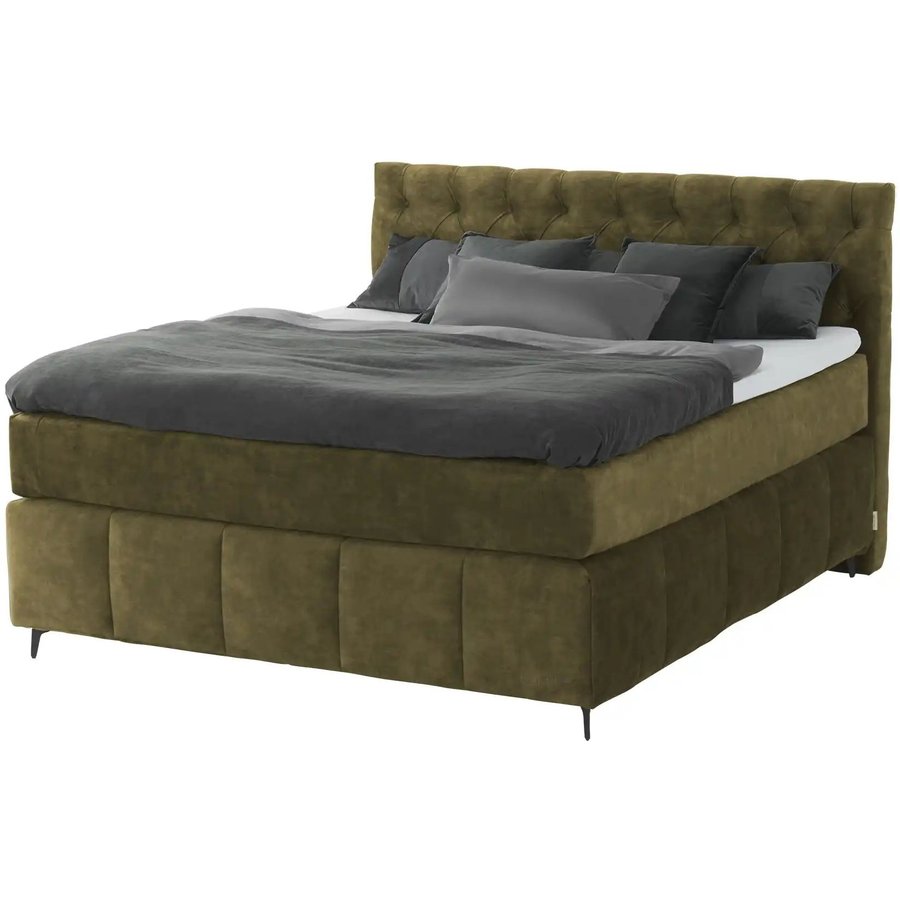 Jette Home Boxspringbett Glam New, grün