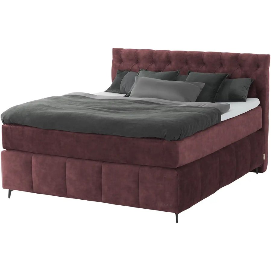 Jette Home Boxspringbett Glam New, rot