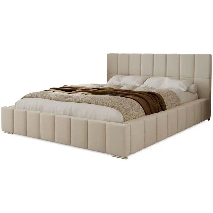 Polsterbett Alma, beige