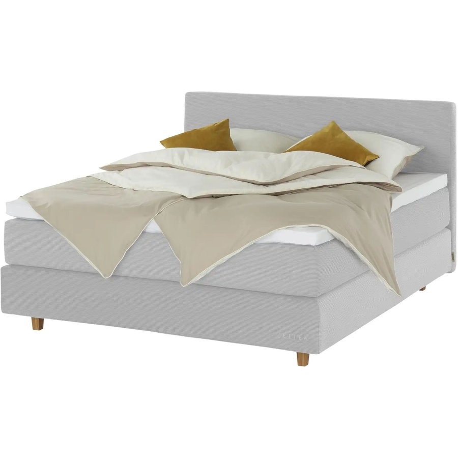Jette Home Boxspringbett Jette Flex, grau