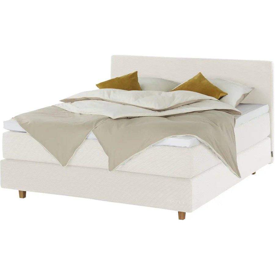 Jette Home Boxspringbett Jette Flex, creme