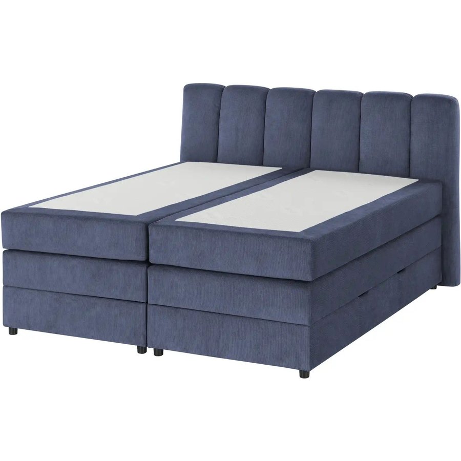 Boxspringbett mit Bettkasten Claire, braun