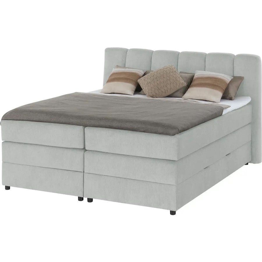 Boxspringbett mit Bettkasten Claire, braun