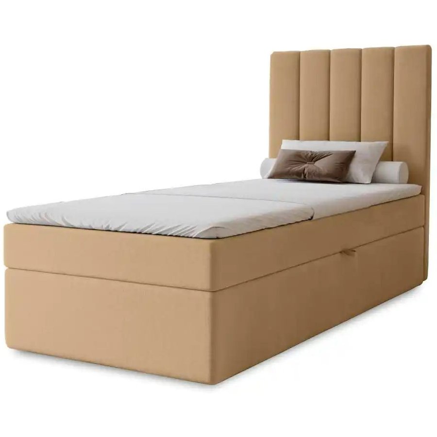 Boxbett mit Stauraum Nelia, beige