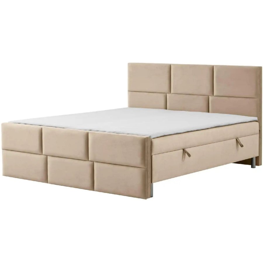 Boxbett mit Bettkasten Adria, beige