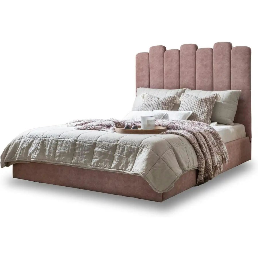 Miuform Polsterbett mit Bettkasten Dreamy Aurora, rosa/pink